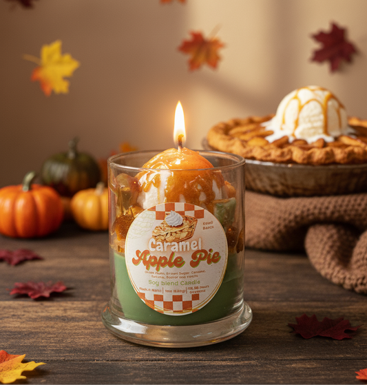Caramel Apple Pie Candle