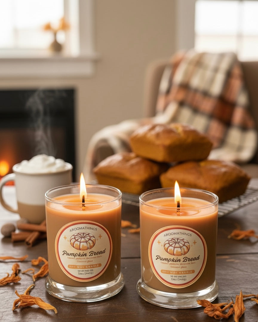 Pumpkin Bread Candle
