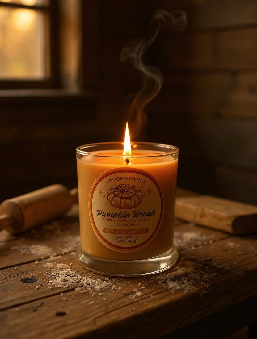 Pumpkin Bread Candle