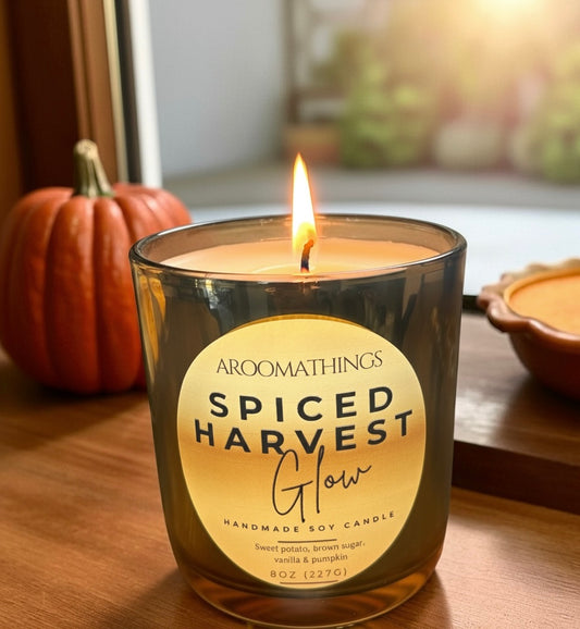 Spiced Harvest Glow Candle