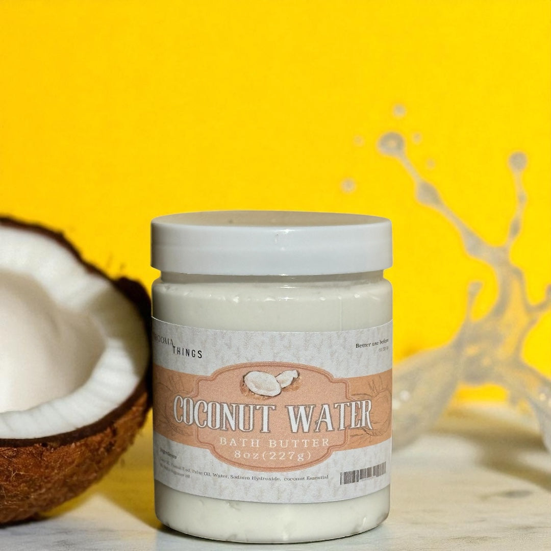 Coconut Water Bath Butter