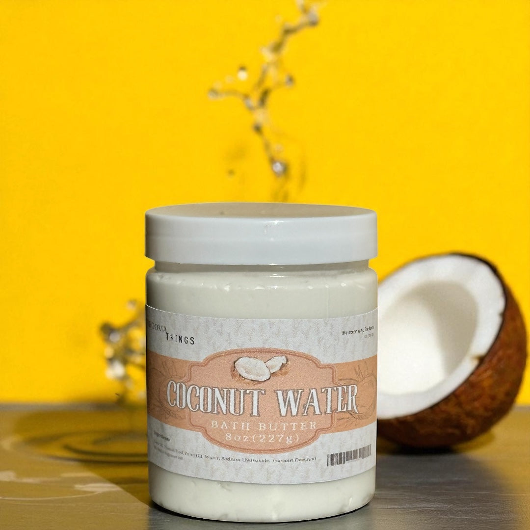 Coconut Water Bath Butter