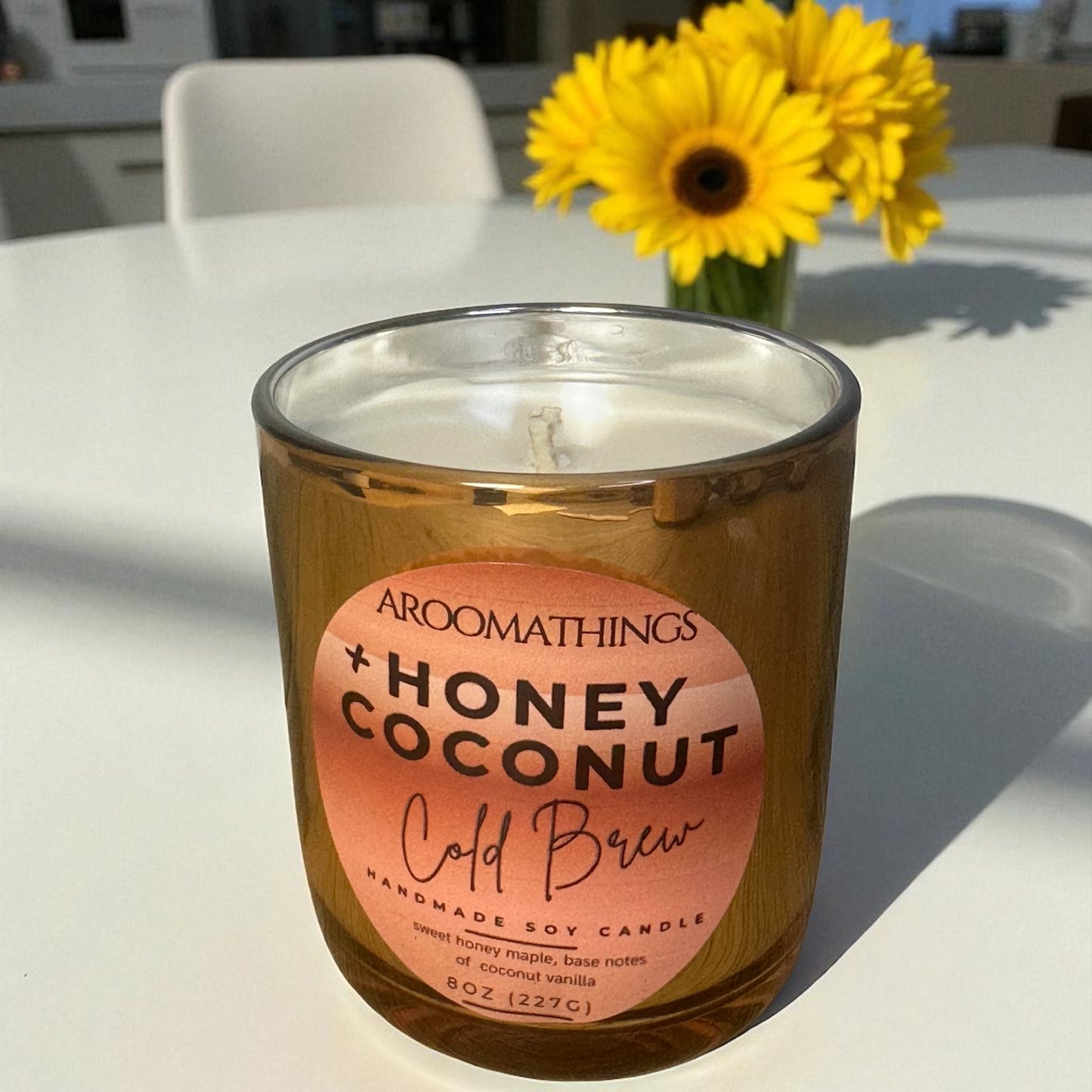 Honey & Coconut Cold Brew Candle