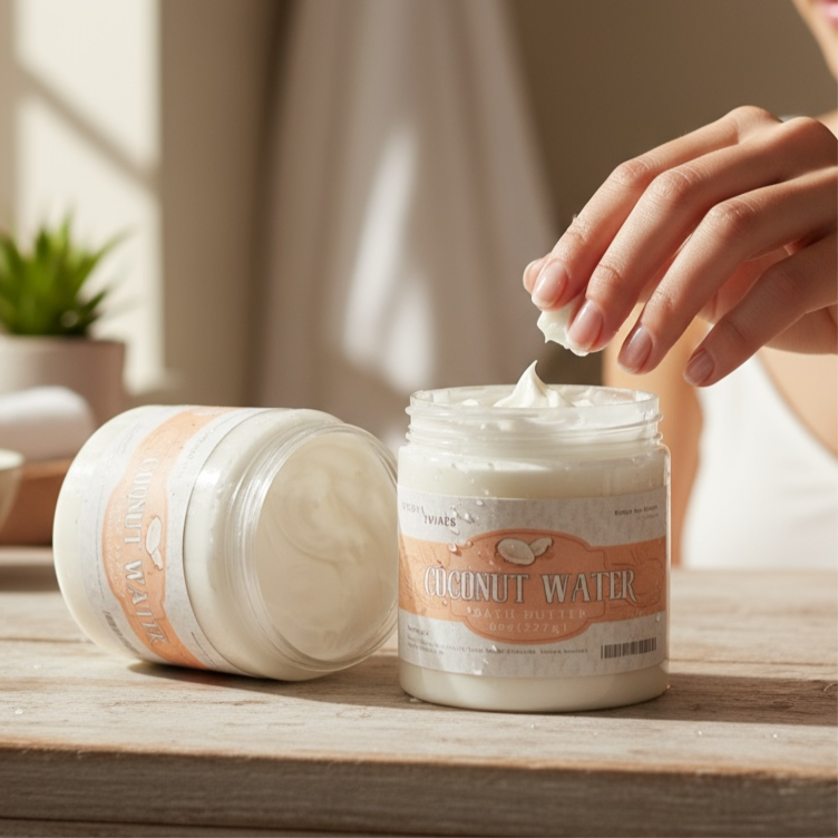 Coconut Water Bath Butter