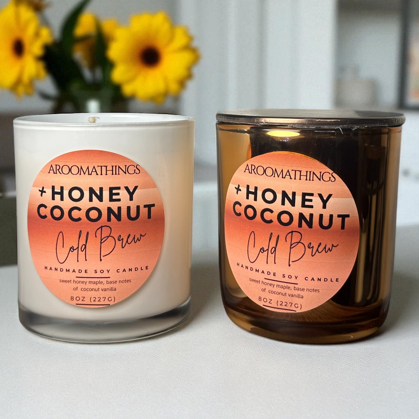 Honey & Coconut Cold Brew Candle