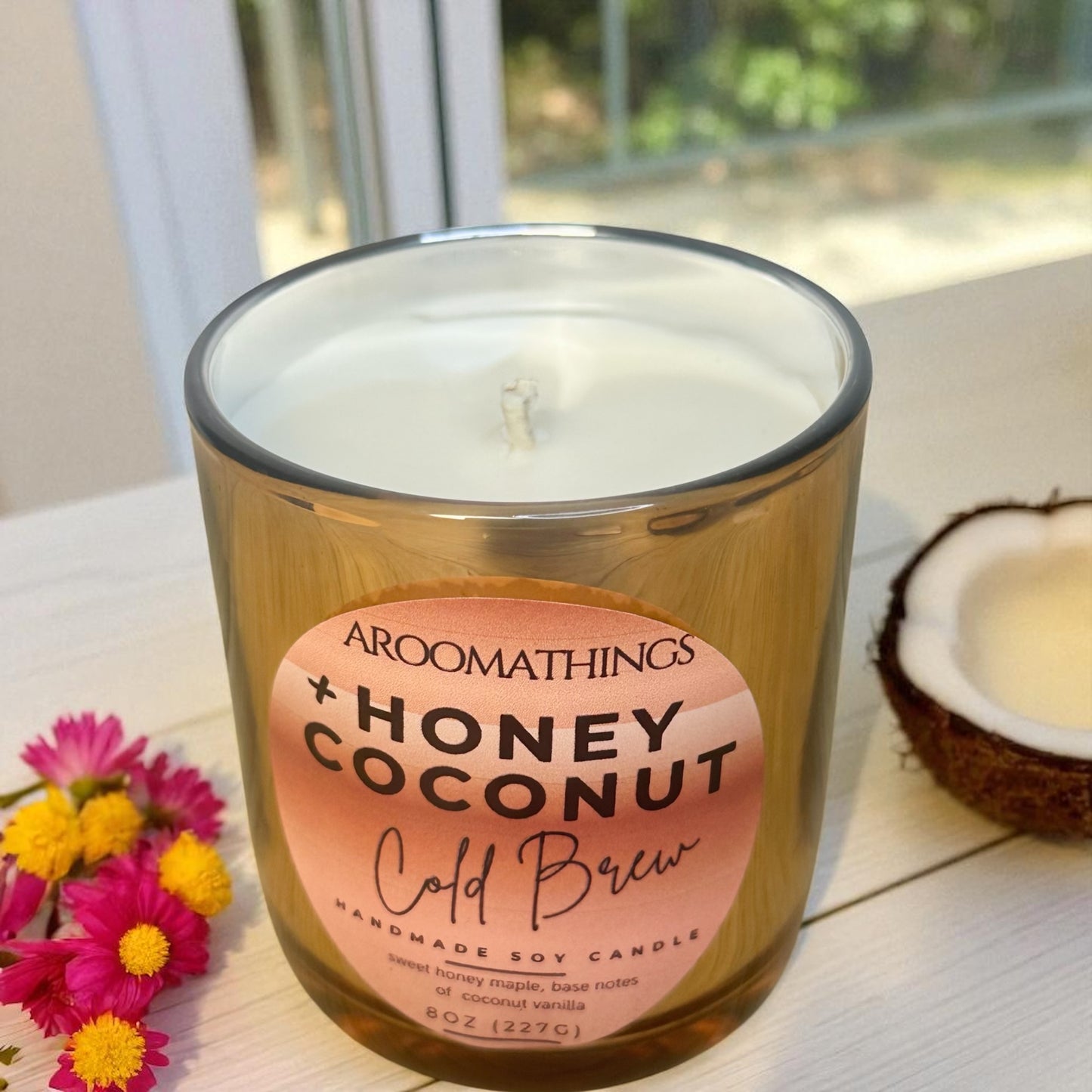 Honey & Coconut Cold Brew Candle