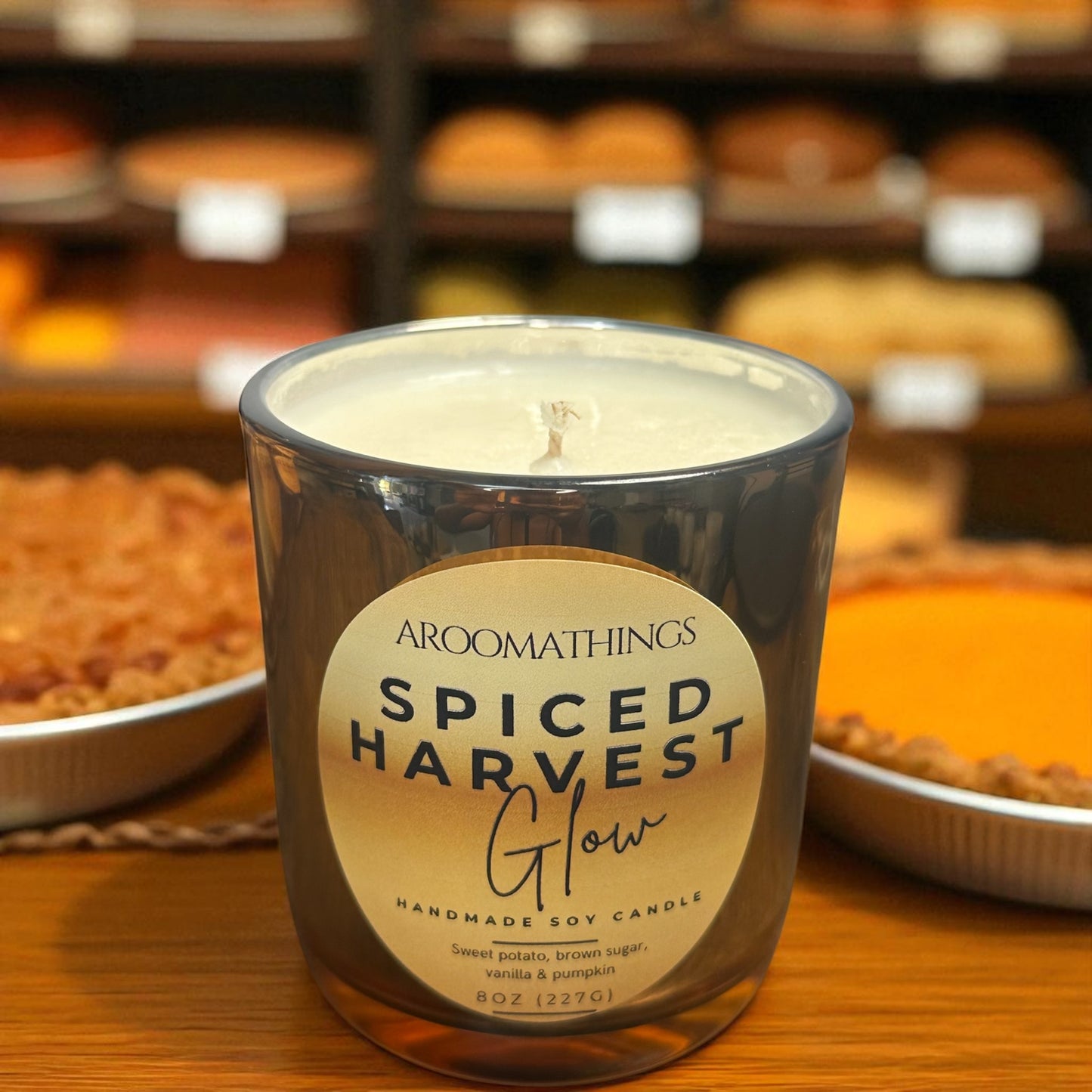 Spiced Harvest Glow Candle