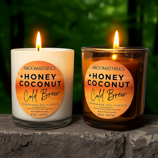 Honey & Coconut Cold Brew Candle